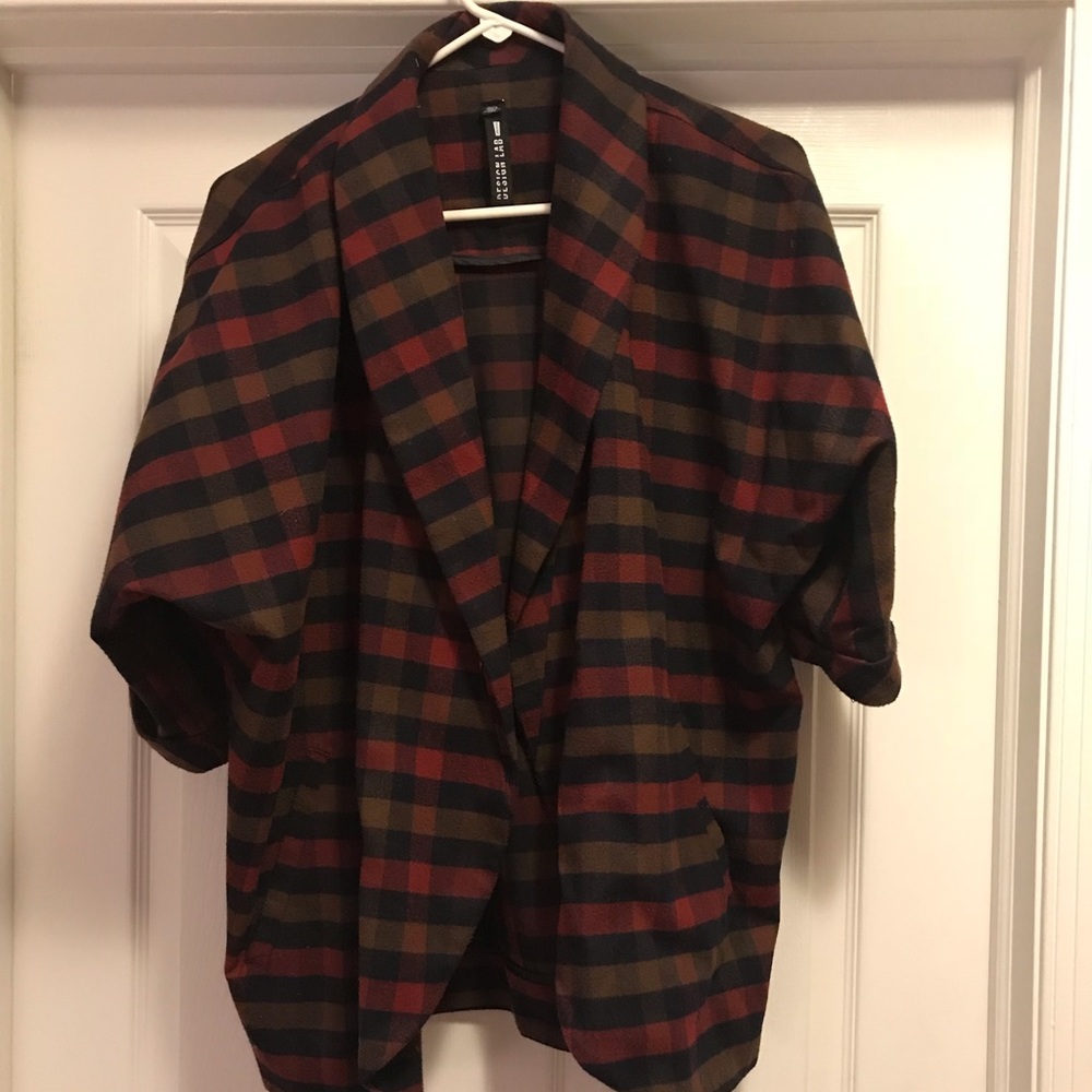 Three quarter sleeve jacket